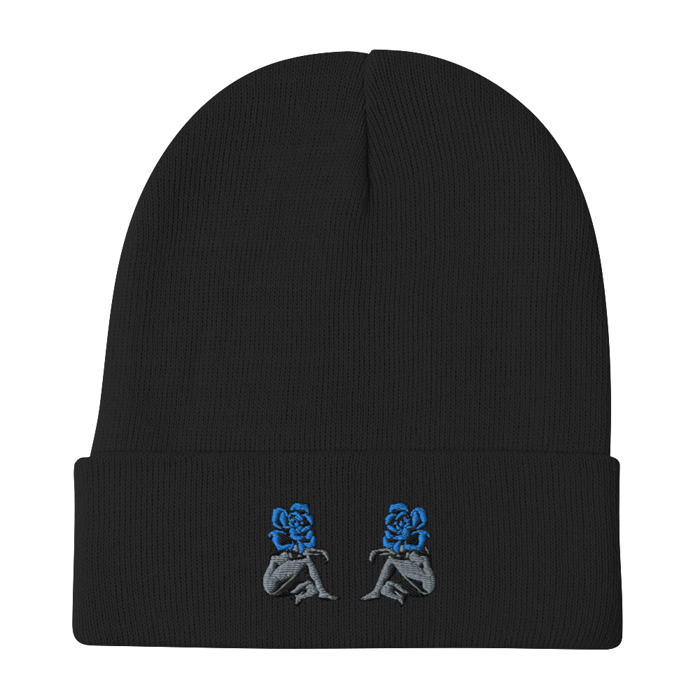 Flower Girls Embroidered Beanie