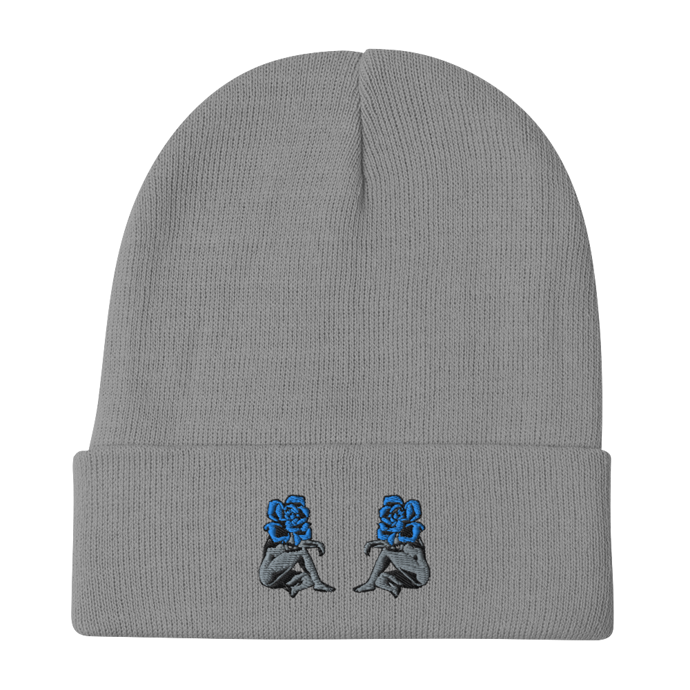 Flower Girls Embroidered Beanie