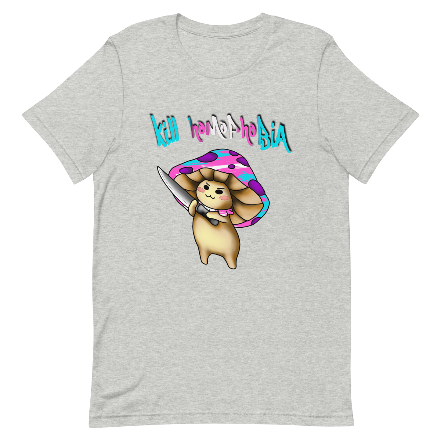 Kill homophobia Trans pride tee