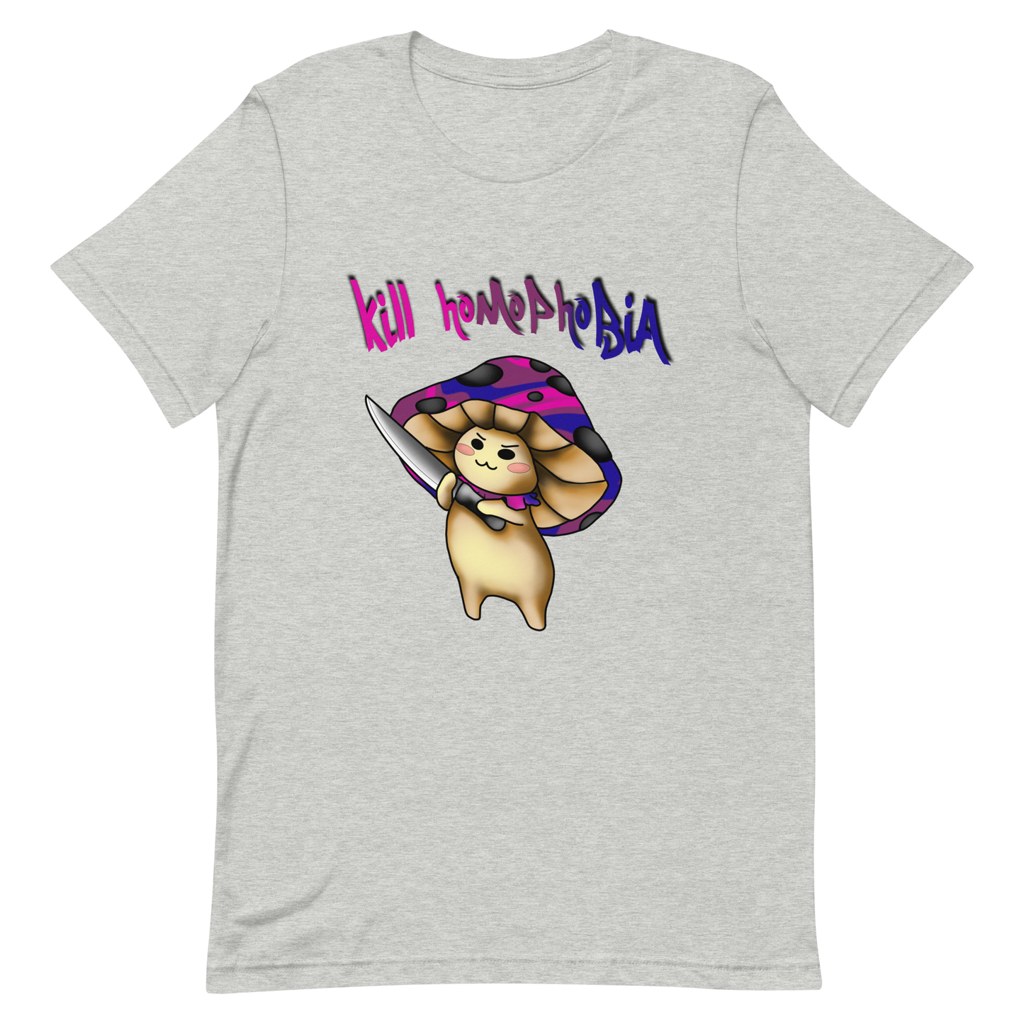 Kill homophobia Bi pride tee