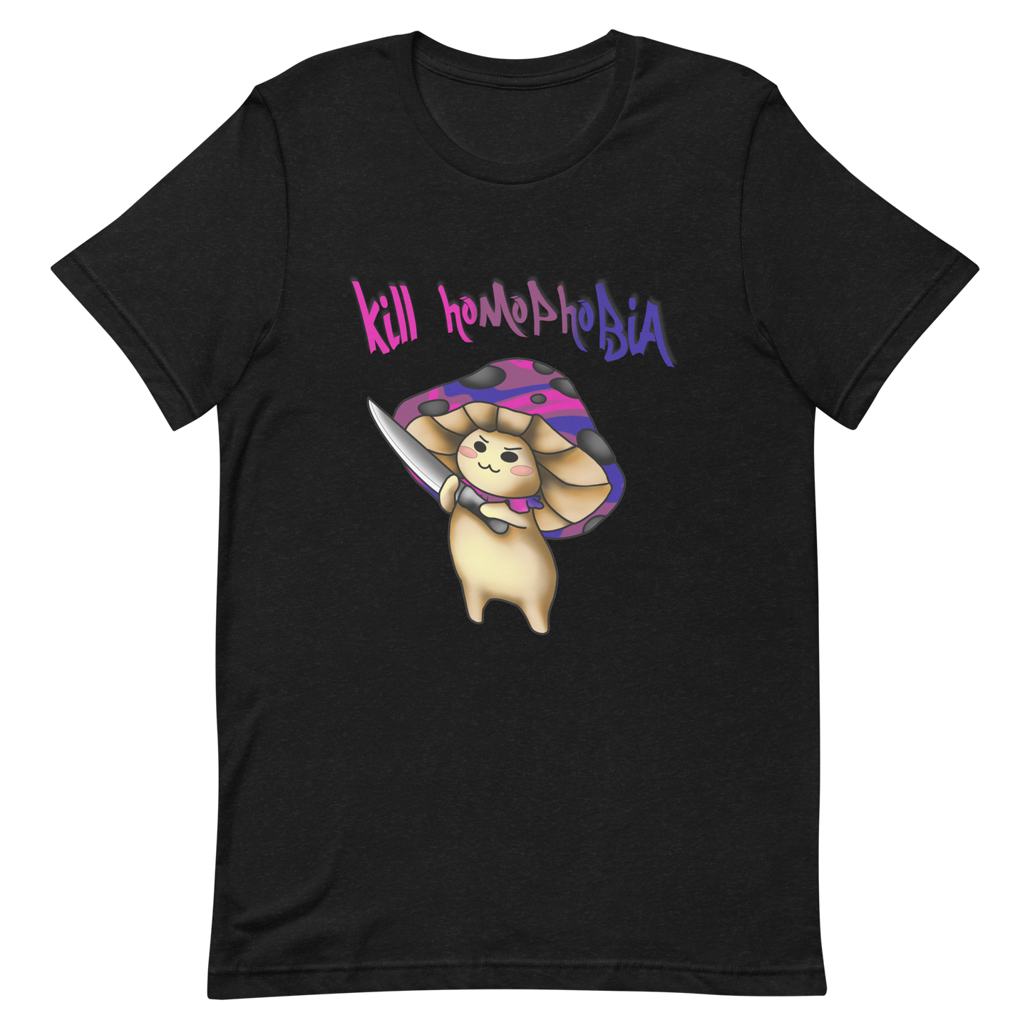 Kill homophobia Bi pride tee