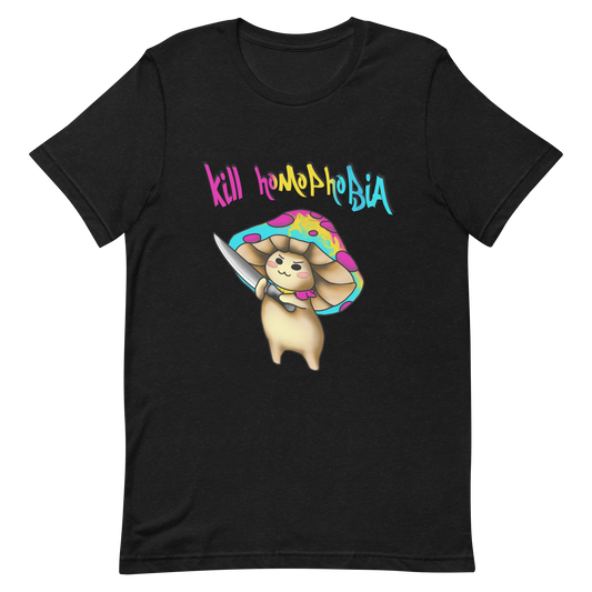 Kill homophobia Pan pride tee