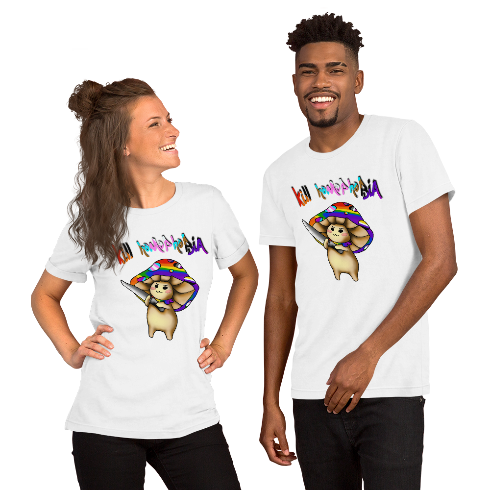 Kill homophobia Pride tee